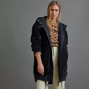 Anthropologie Riley Sherpa Pocket Jacket